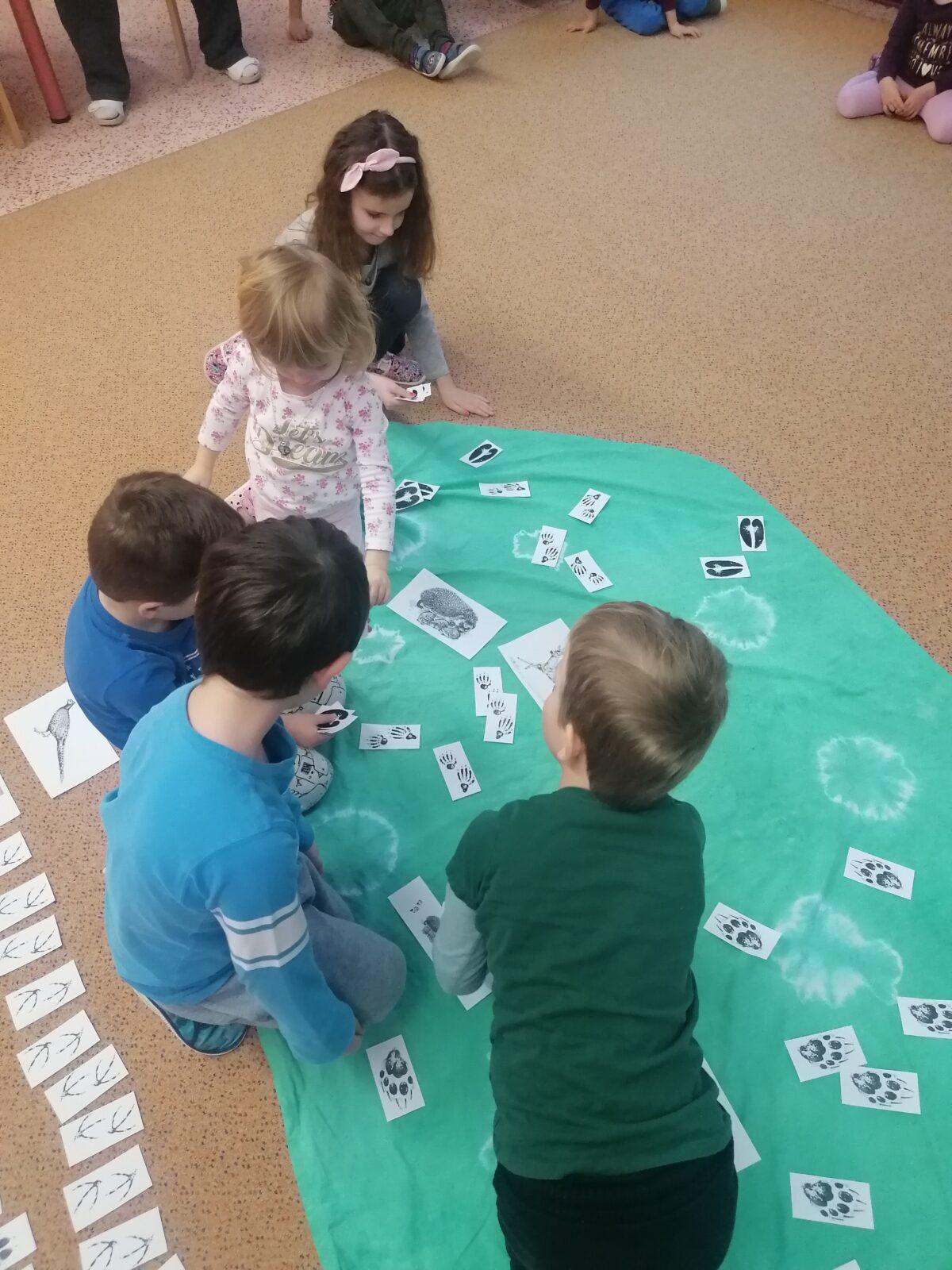 "Zvířátka a ptáčci v zimě" - skupinové práce :-) - 101