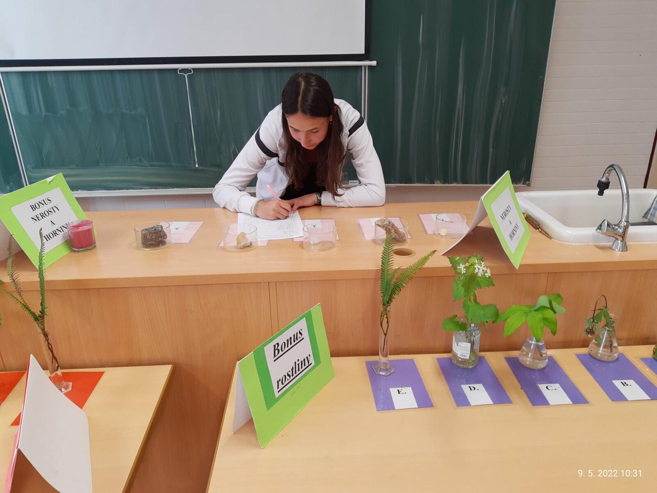 Regionální soutěž "Poznávání přírodnin a minerálů" -  II. stupeň - 2