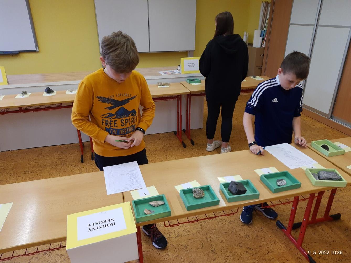 Regionální soutěž "Poznávání přírodnin a minerálů" -  II. stupeň - 5