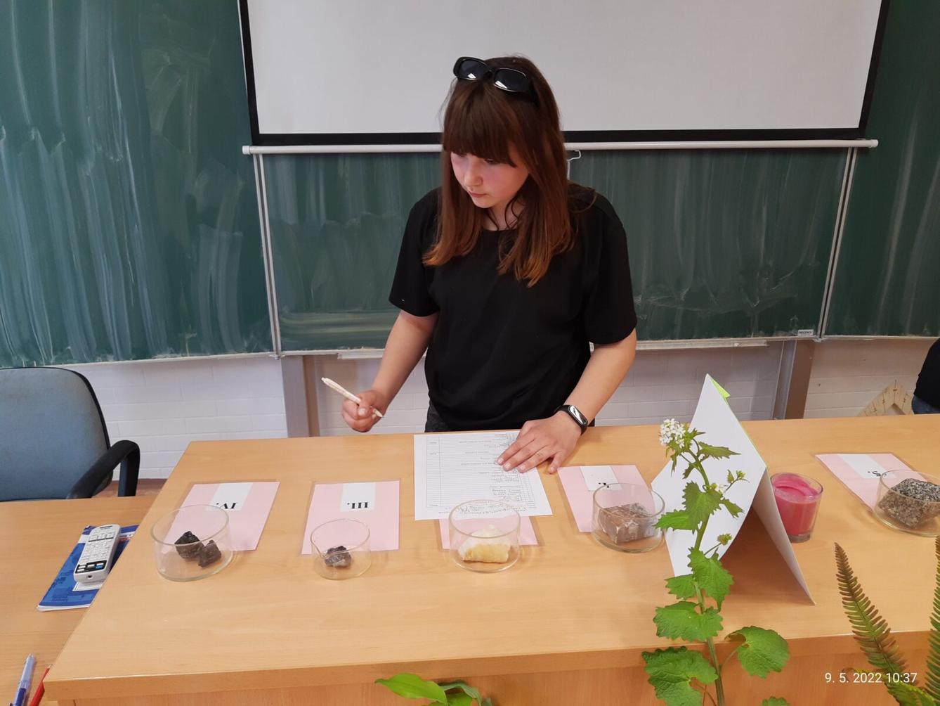 Regionální soutěž "Poznávání přírodnin a minerálů" - II. stupeň - 7