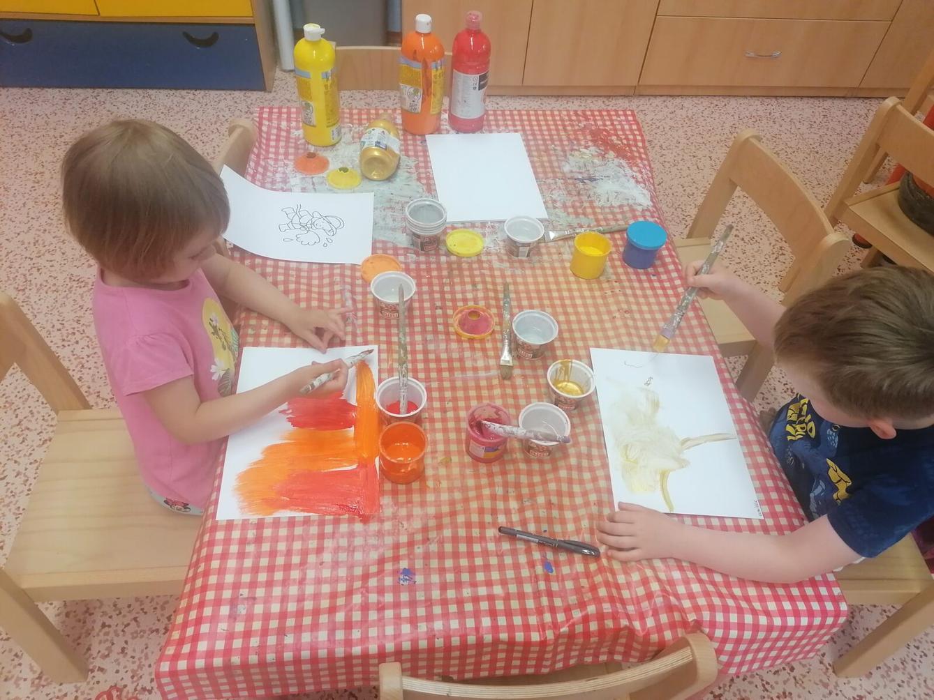 Tvořeníčko, tvoření: "Čím budu až vyrostu?", hasiči a malíři pokojů :-) - 4