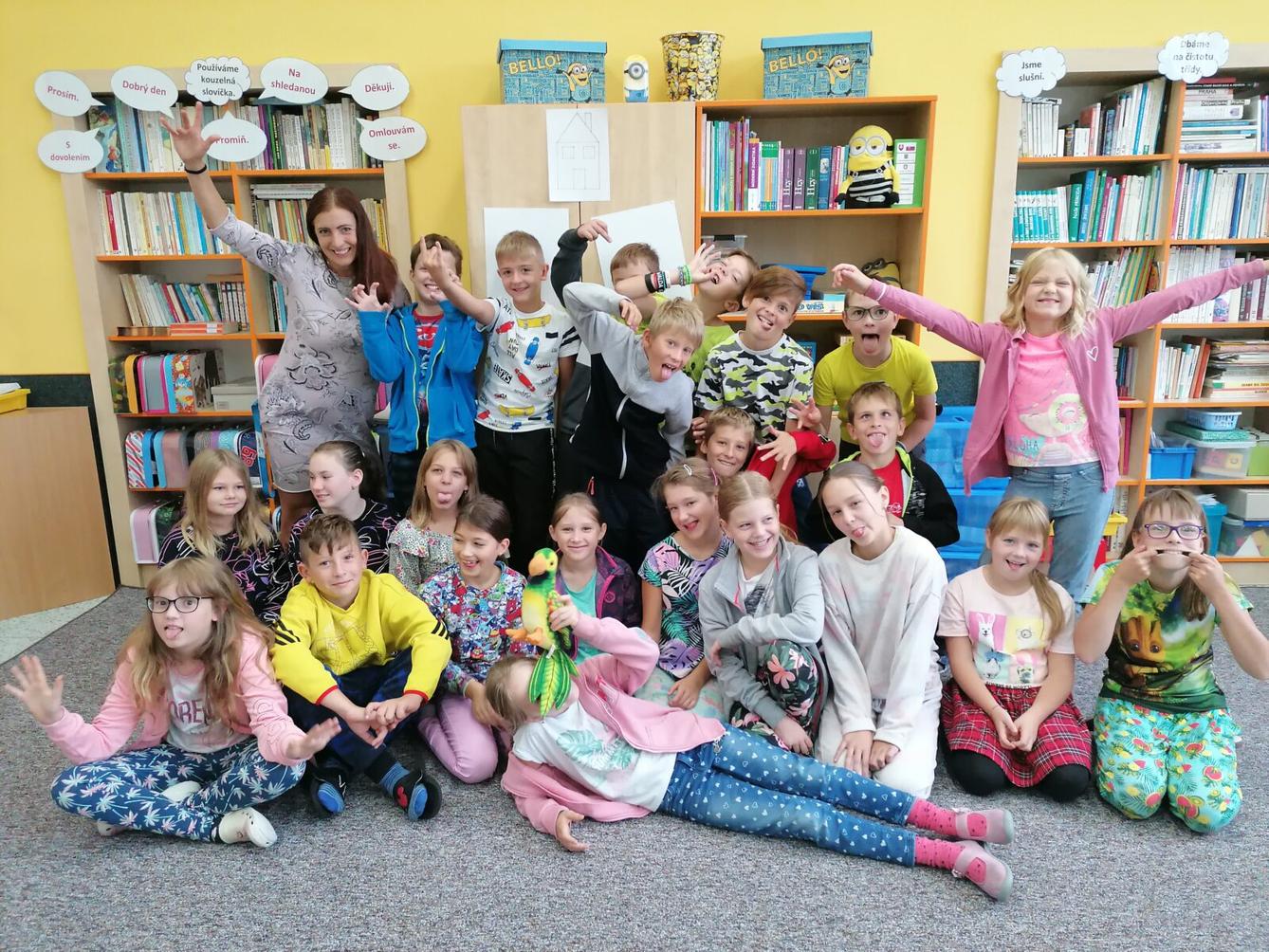 Barevný týden - papouškové pondělí - 6