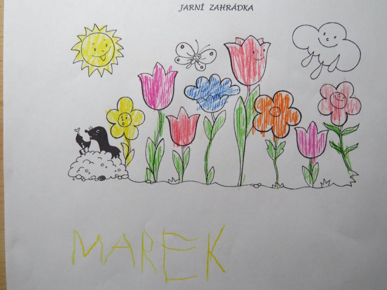 Distanční výuka v MŠ Kamarád (Jaro přišlo do vsi - předškoláci) :-) - 54