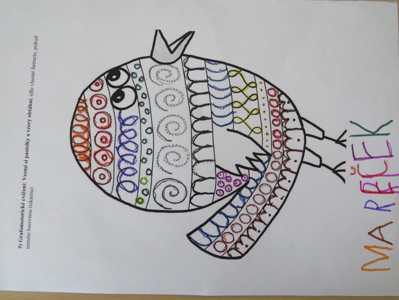 DISTANČNÍ VÝUKA V MŠ KAMARÁD (O třech zakletých stromech)- předškoláci - 44