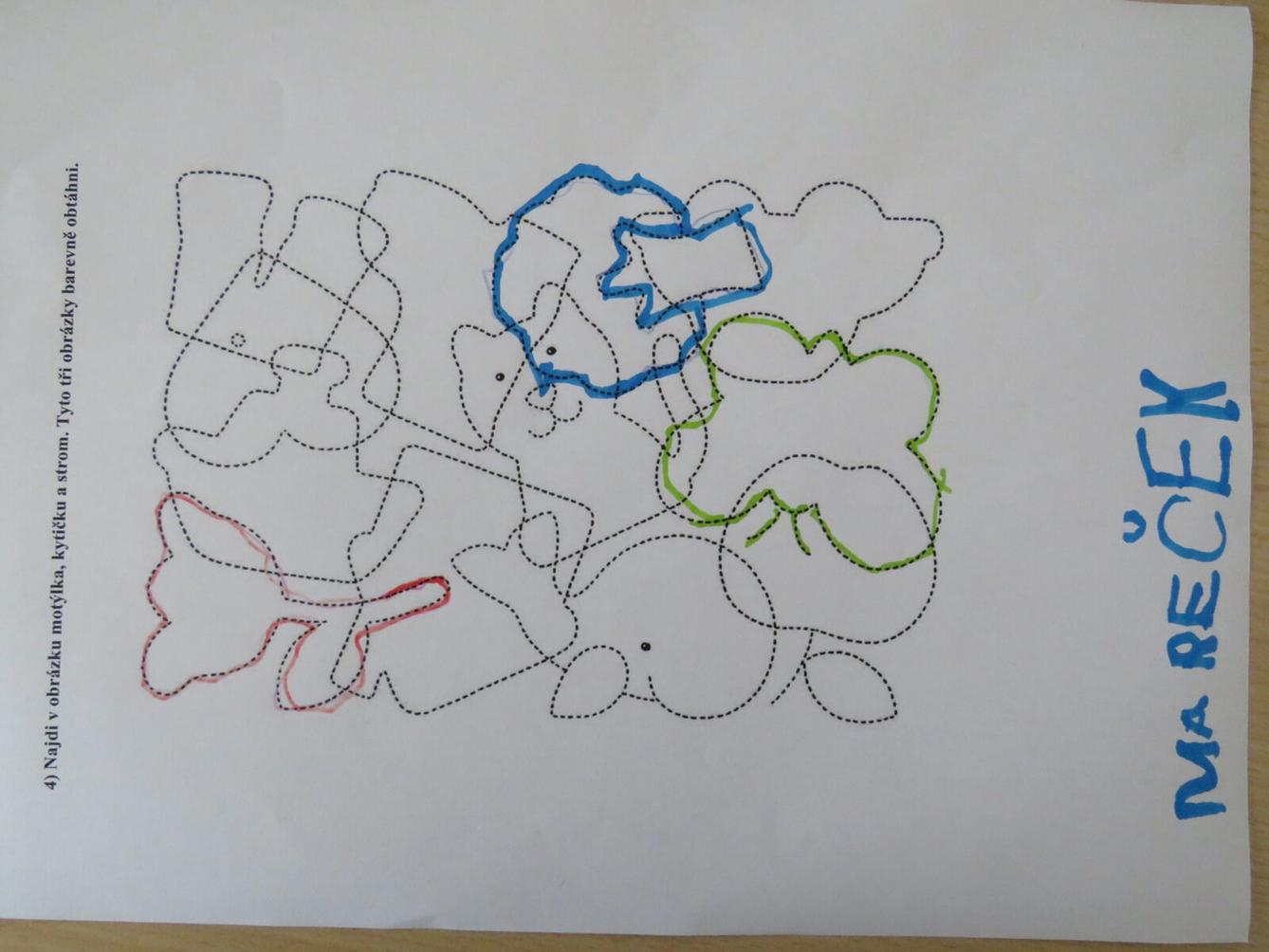 DISTANČNÍ VÝUKA V MŠ KAMARÁD (O třech zakletých stromech)- předškoláci - 47