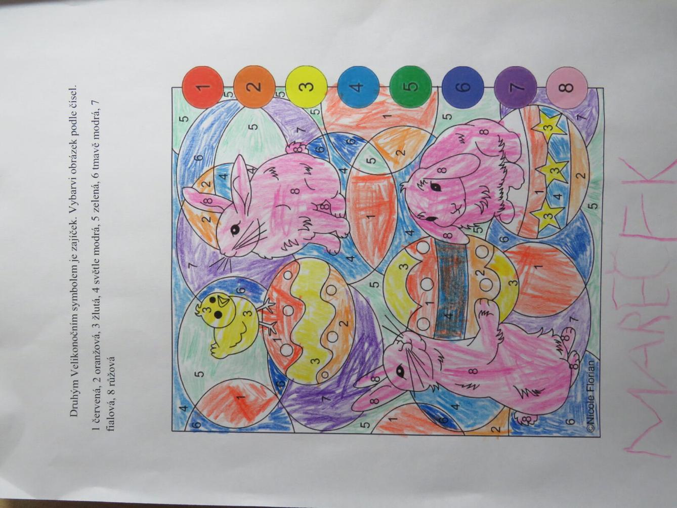 Distanční výuka MŠ kamarád - "MALOVANÉ VAJÍČKO" - předškoláci - 24