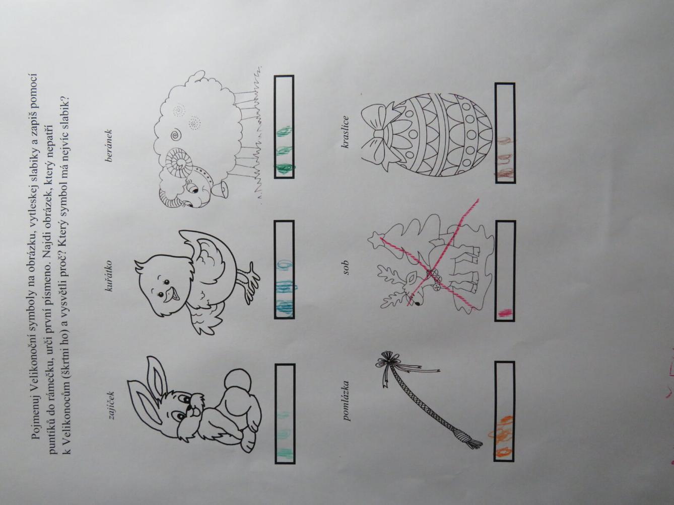 Distanční výuka MŠ kamarád - "MALOVANÉ VAJÍČKO" - předškoláci - 25