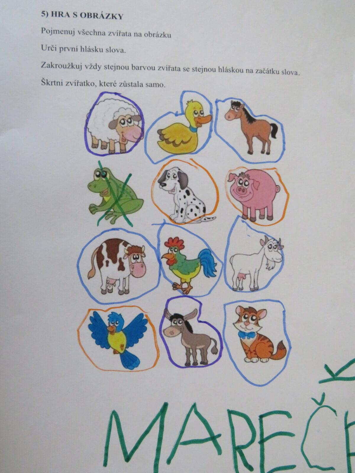 Distanční výuka v MŠ Kamarád ("Těšíme se k zápisu") :-) - 30