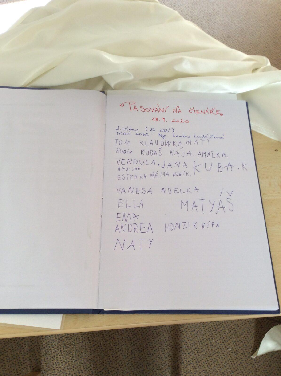 Pasování na čtenáře - 25