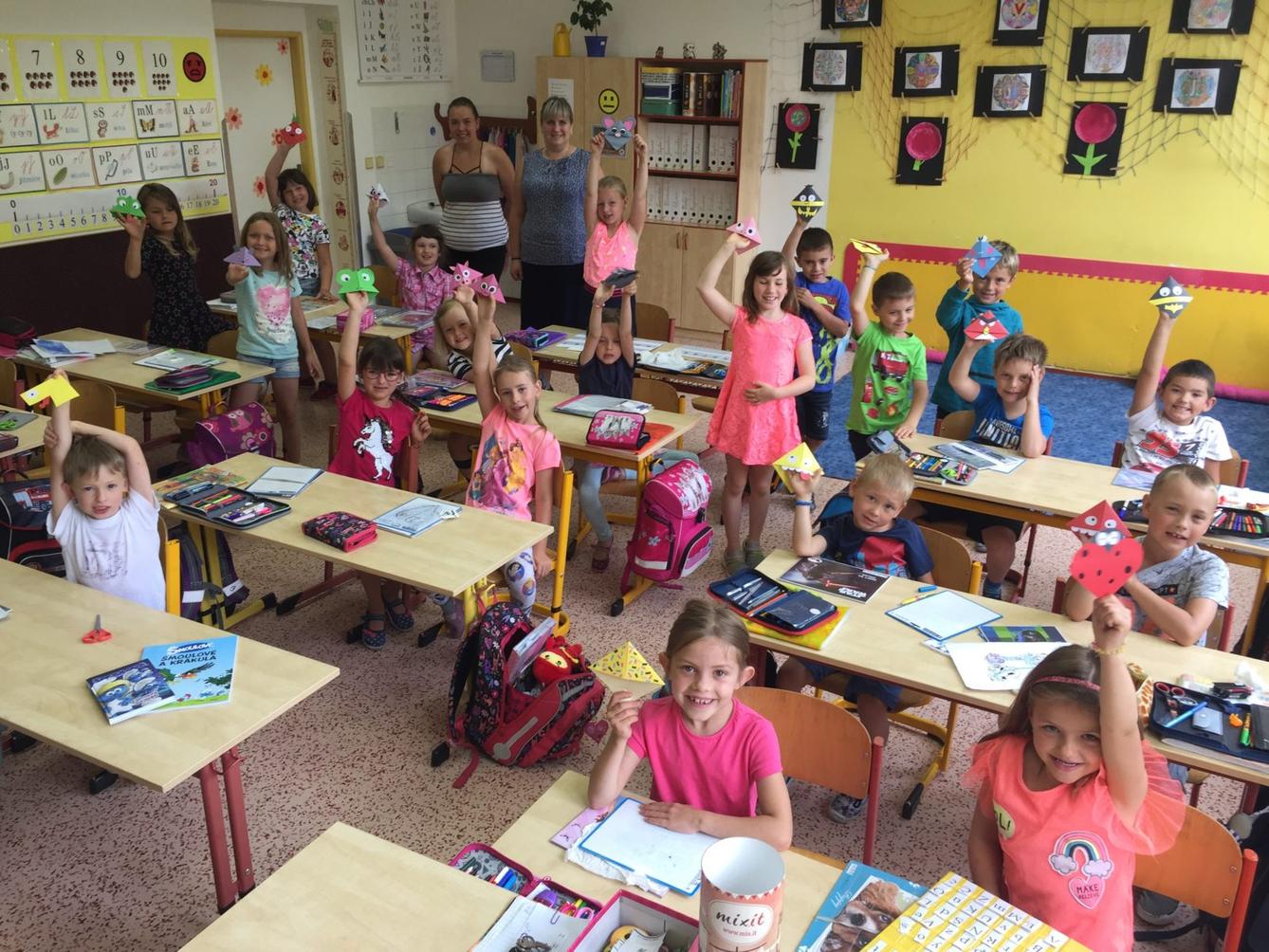 Školní knihovna - ocenění prvňáčků - 1