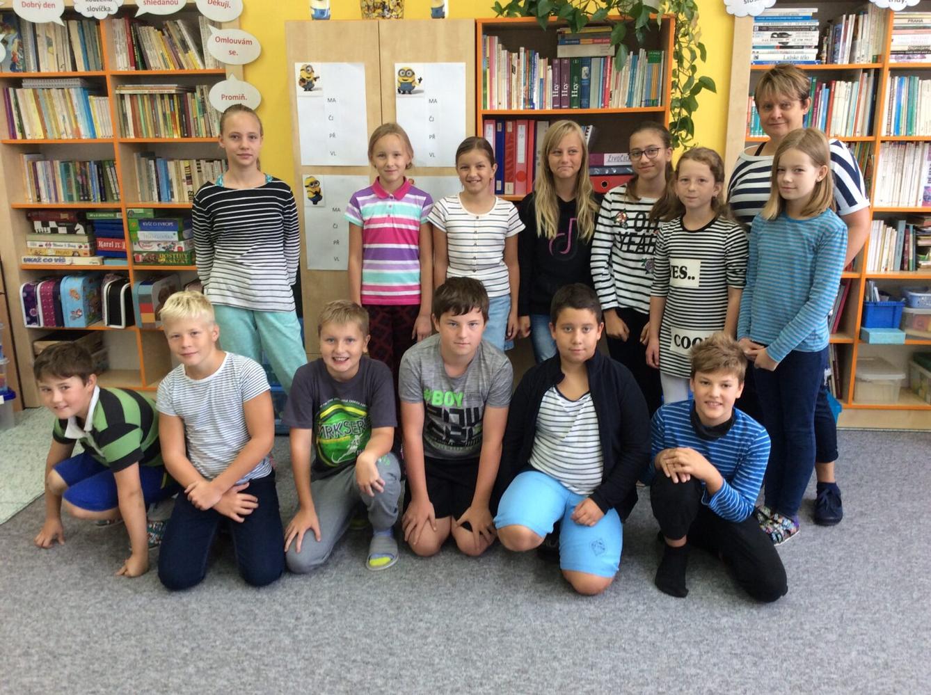 Barevný týden - pruhované úterý - 5