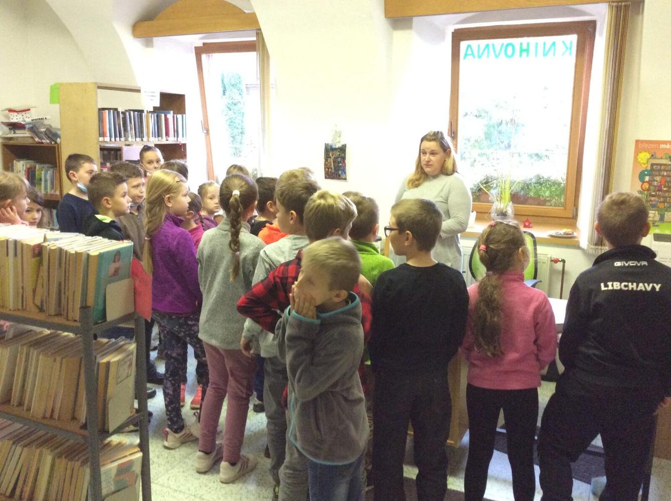 Třeťáci v knihovně - 3