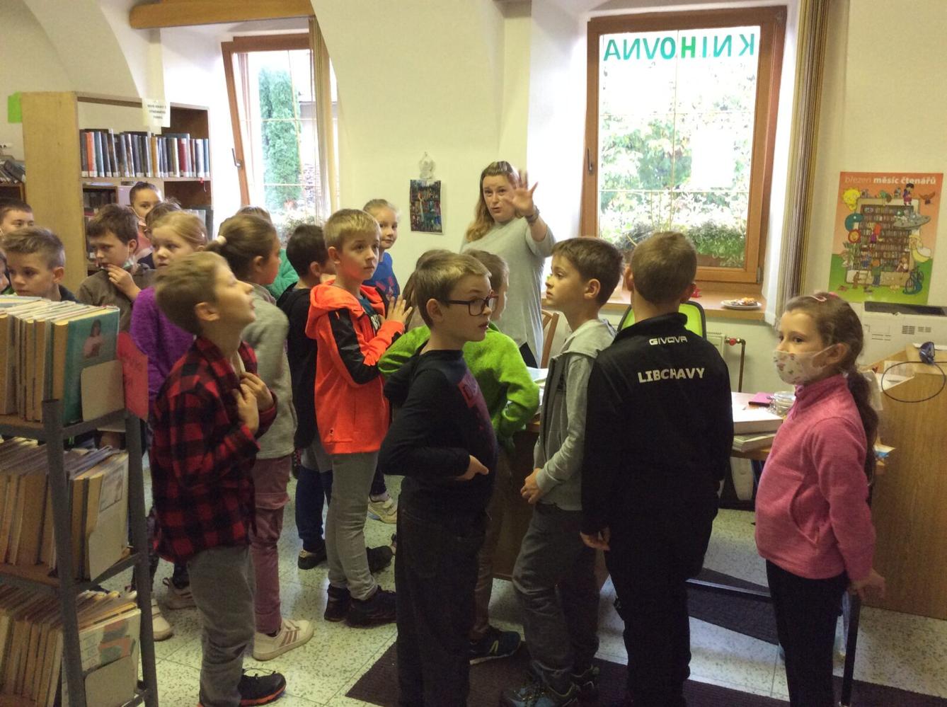 Třeťáci v knihovně - 4