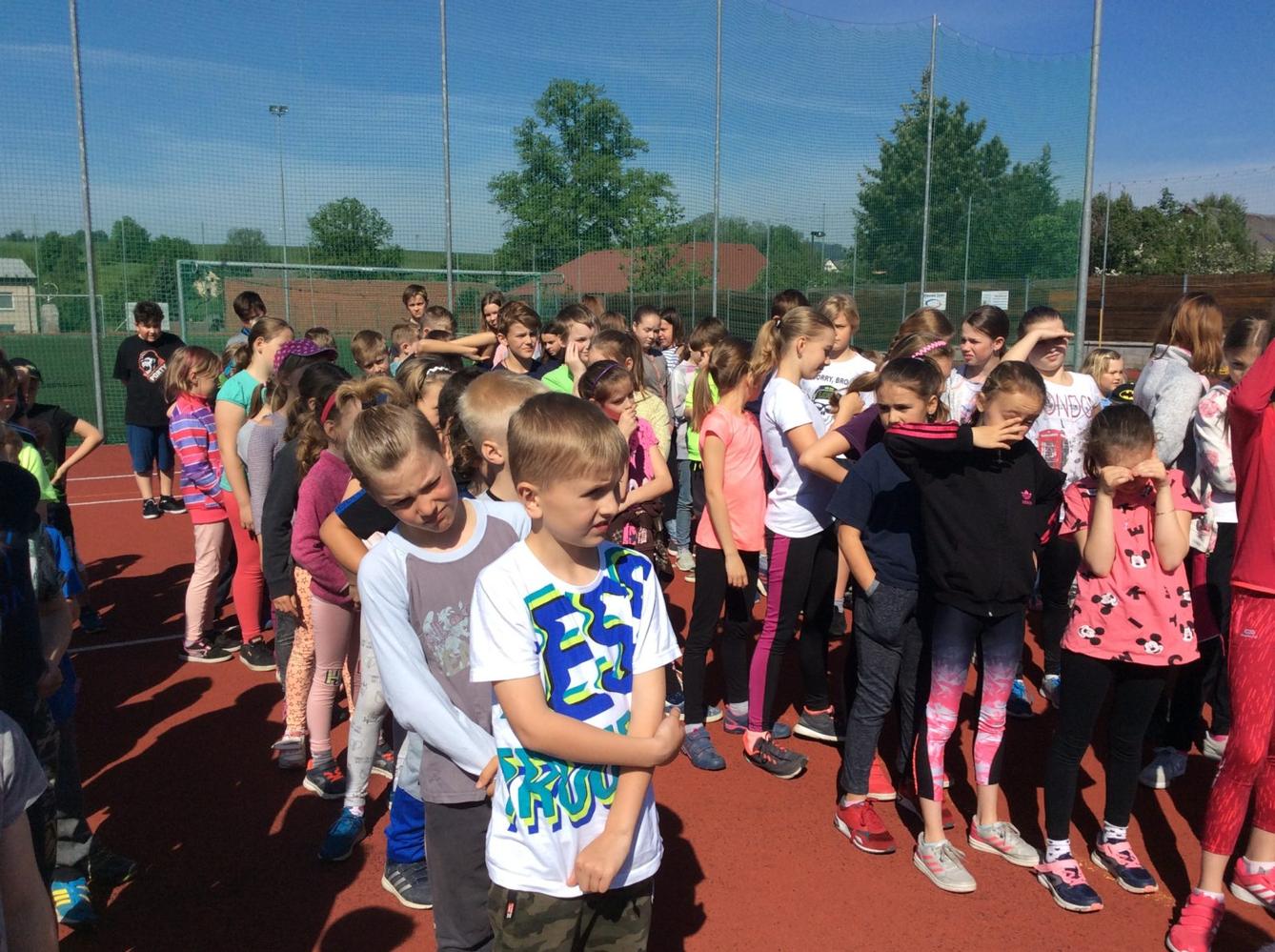 Štafetové běhy 1. stupně - 1