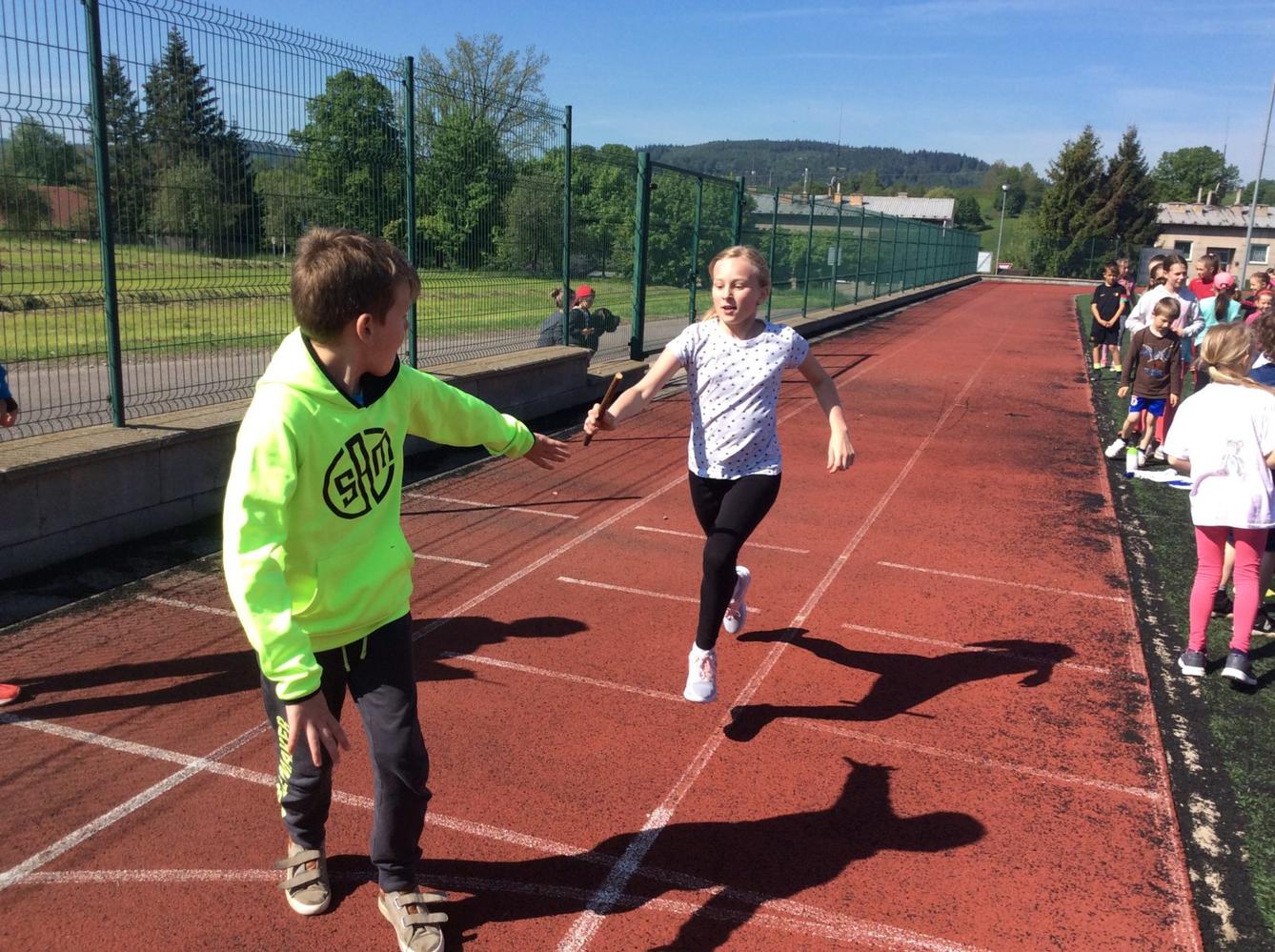 Štafetové běhy 1. stupně - 9