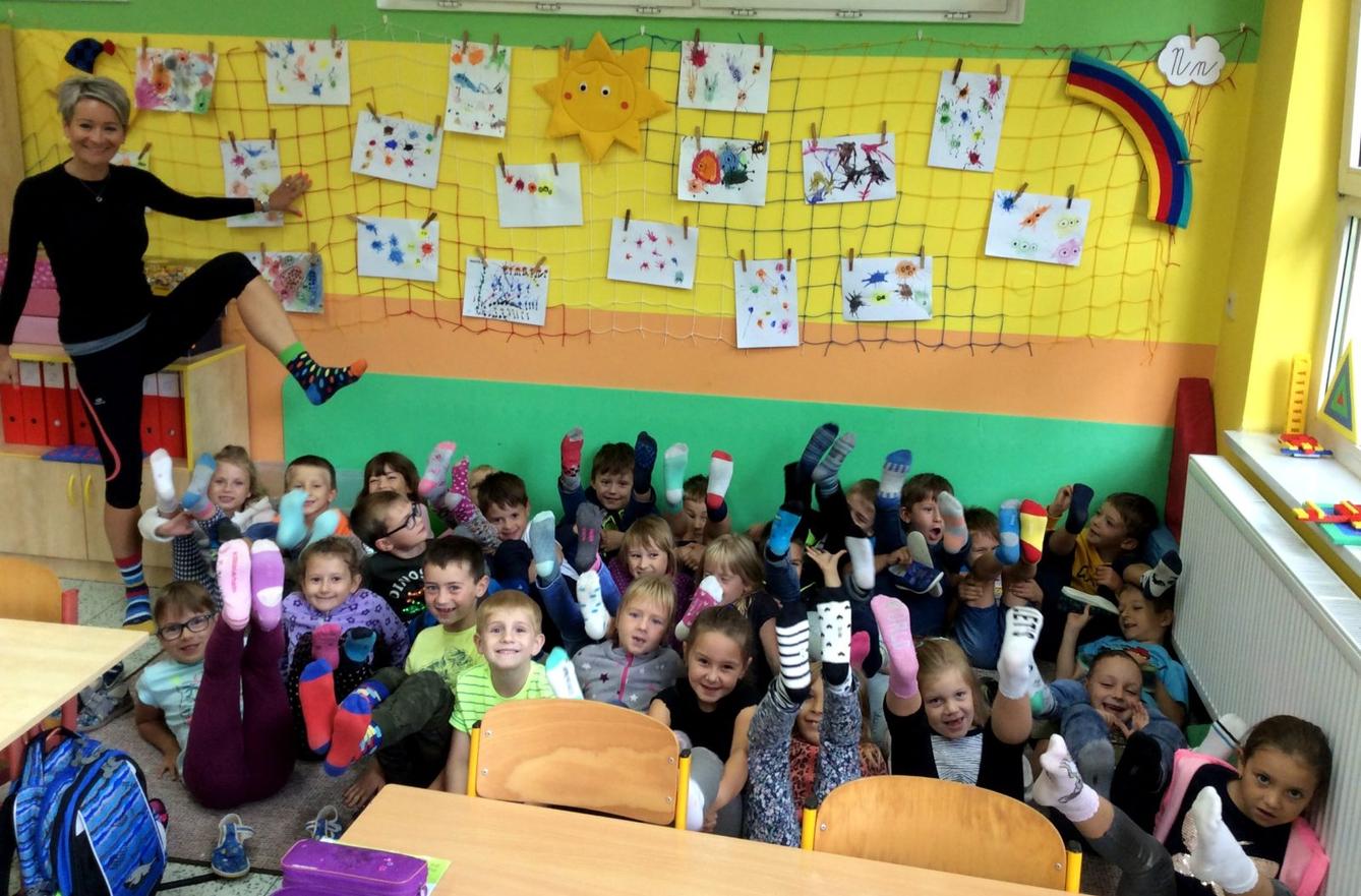 16. 9. Ponožkový den na I. stupni - 4