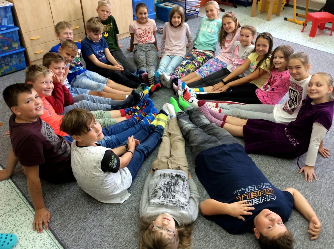 16. 9. Ponožkový den na I. stupni - 5