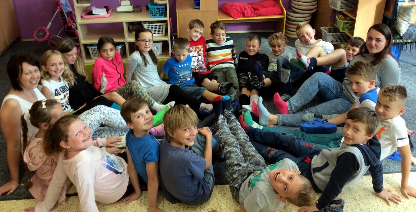 16. 9. Ponožkový den na I. stupni - 6