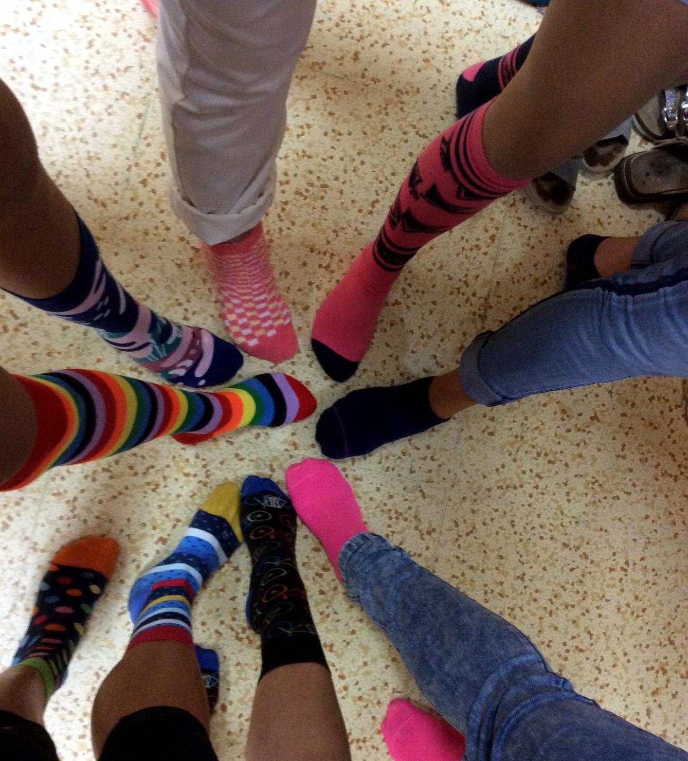 16. 9. Ponožkový den na I. stupni - 7
