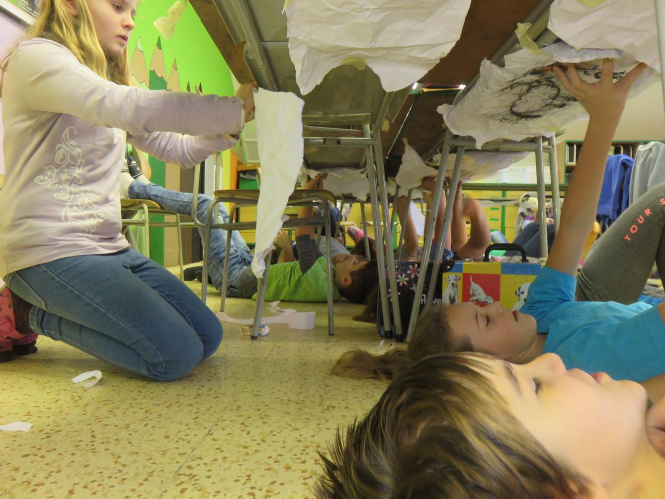 Výtvarná výchova v 6. třídě - pravěké umění - 13