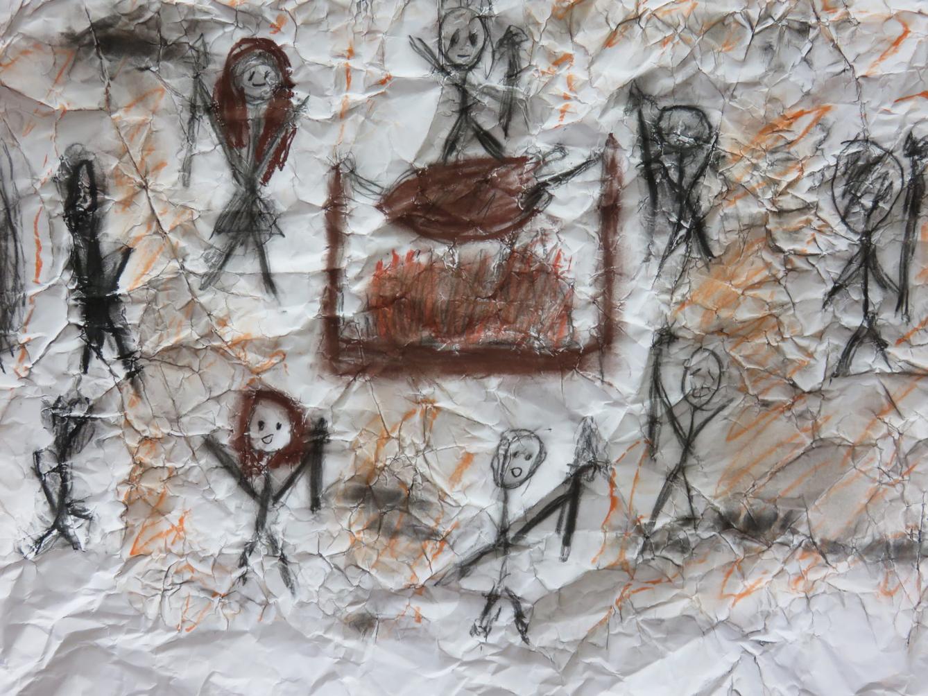 Výtvarná výchova v 6. třídě - pravěké umění - 18