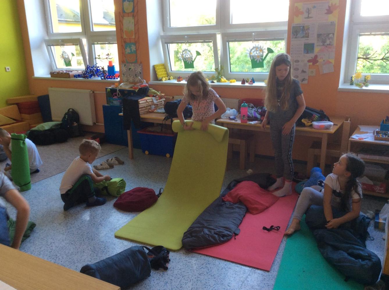 Spaní ve družince 2018 - 26