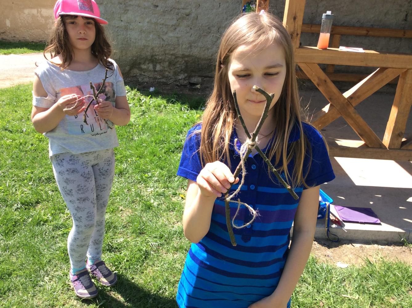 II.oddělení - spaní ve škole, duben,květen - 2