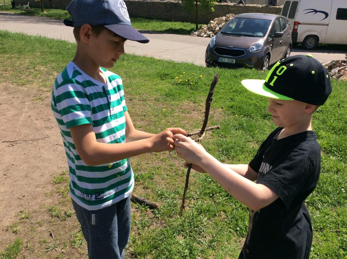 II.oddělení - spaní ve škole, duben,květen - 4