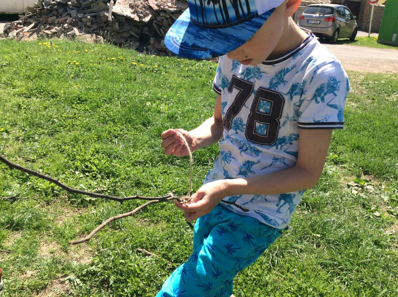 II.oddělení - spaní ve škole, duben,květen - 5