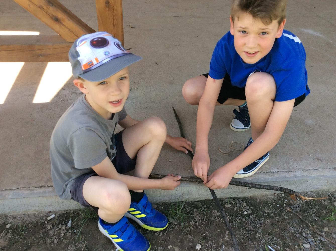 II.oddělení - spaní ve škole, duben,květen - 10