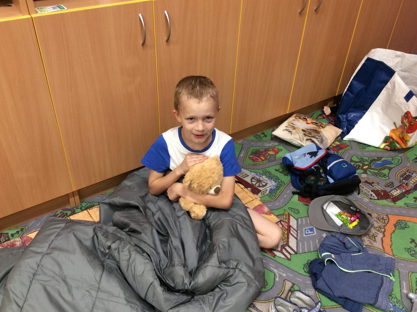 II.oddělení - spaní ve škole, duben,květen - 61