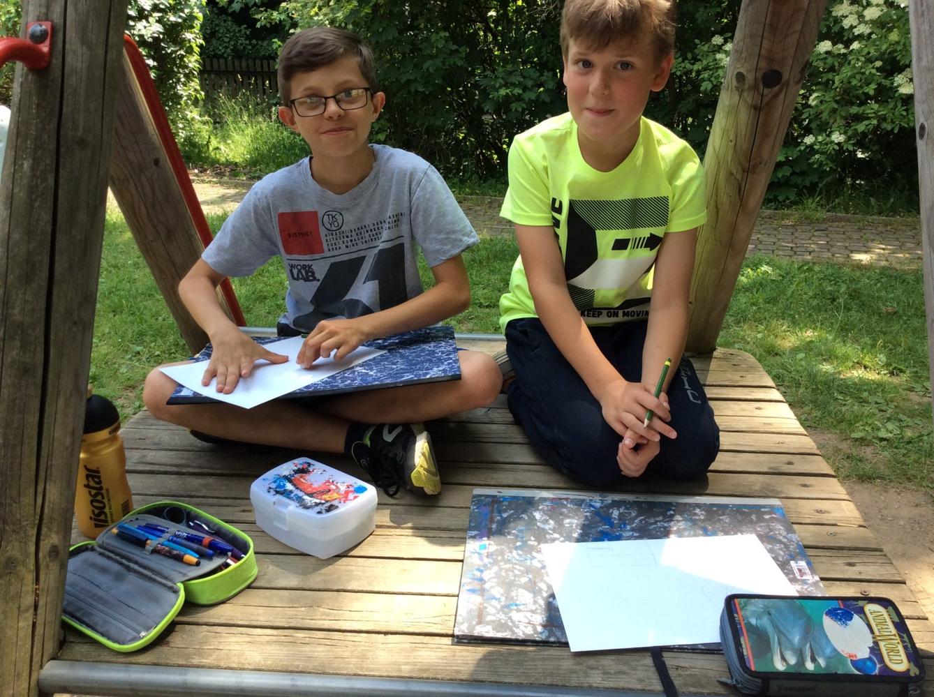 II.oddělení - spaní ve škole, duben,květen - 69