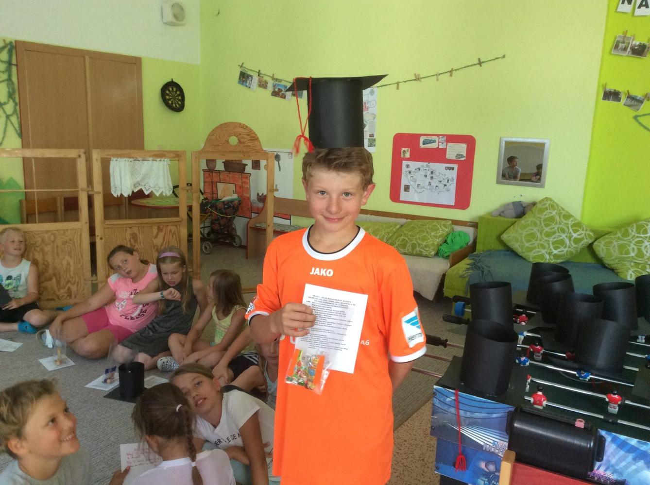 Slavnostní ukončení ve družince - 3