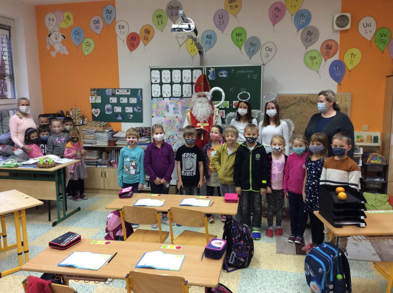 Mikuláš, andělé a čerti na 1. stupni - 2