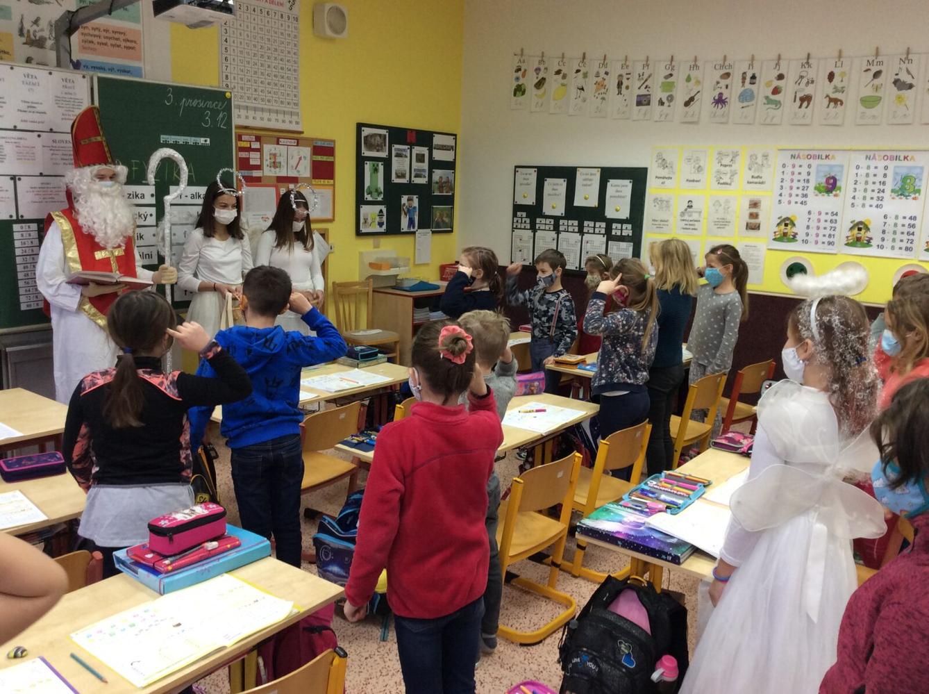 Mikuláš, andělé a čerti na 1. stupni - 5