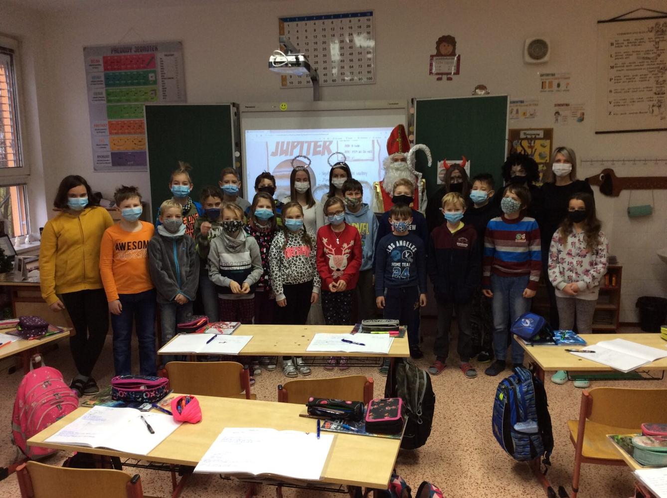 Mikuláš, andělé a čerti na 1. stupni - 8