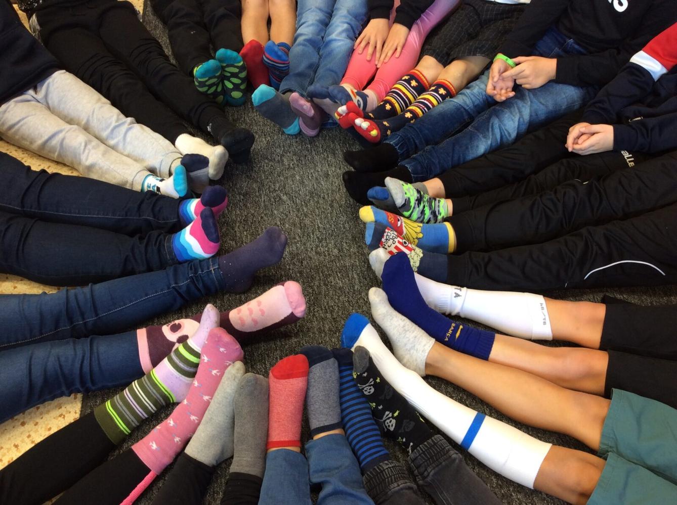 Barevný týden - ponožková středa - 2