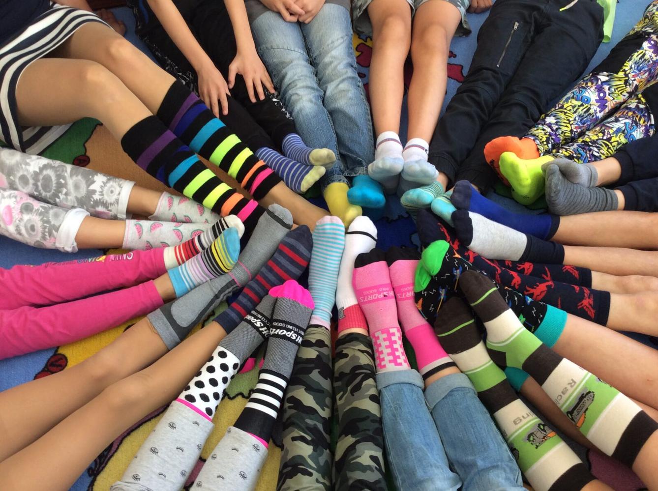 Barevný týden - ponožková středa - 6