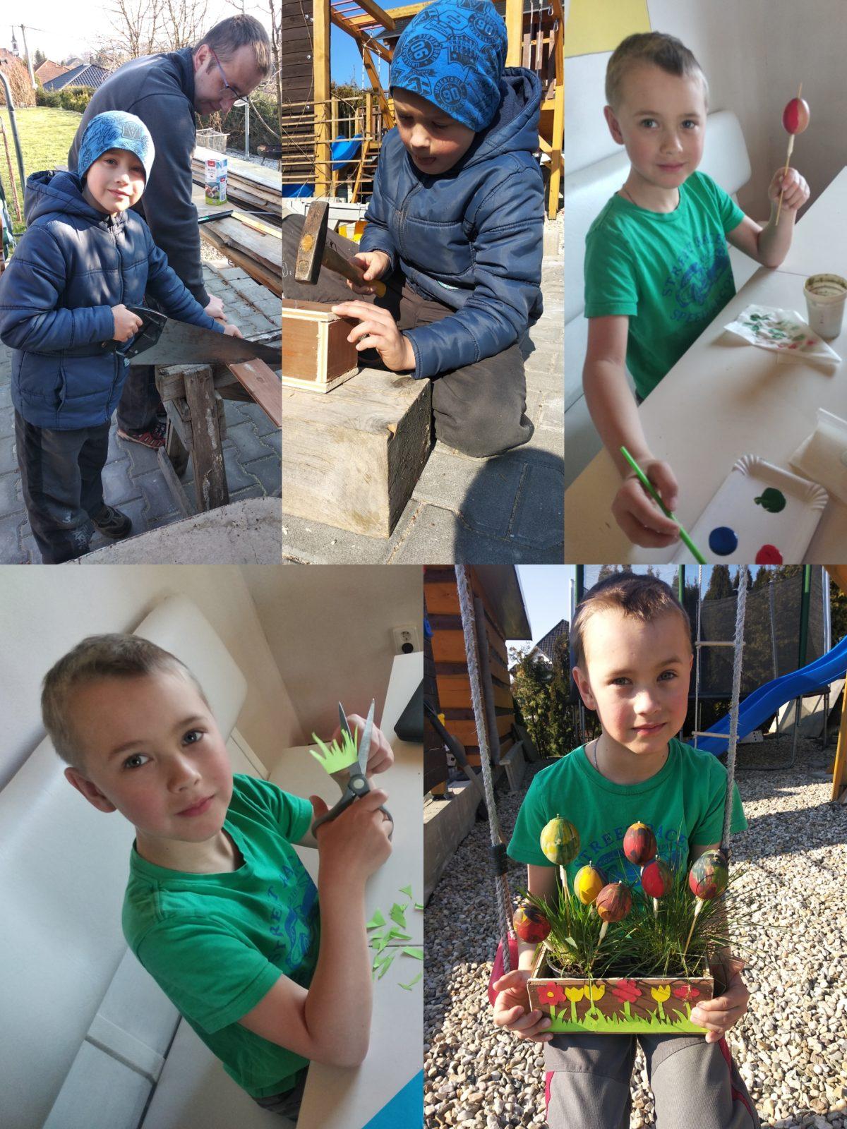 Výstupy druháčků z domácího učení 13. 4. - 4