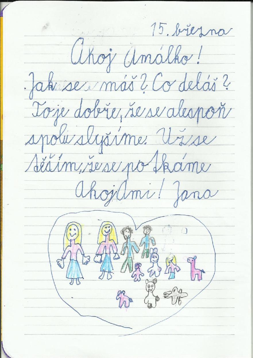 Dopis a rodokmen u druháčků - 16