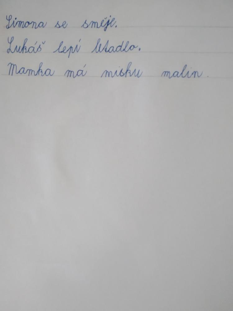 Výstupy druháčků z domácího i školního učení 5. 6. - 7