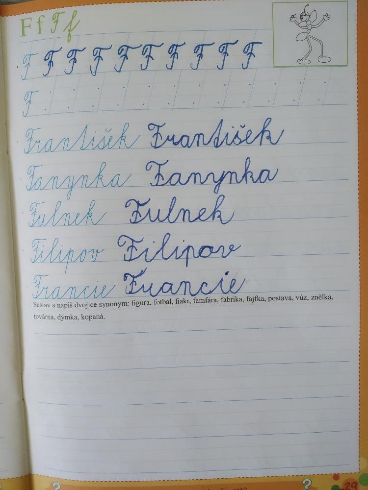 Výstupy druháčků z domácího i školního učení 19. 6. - 1