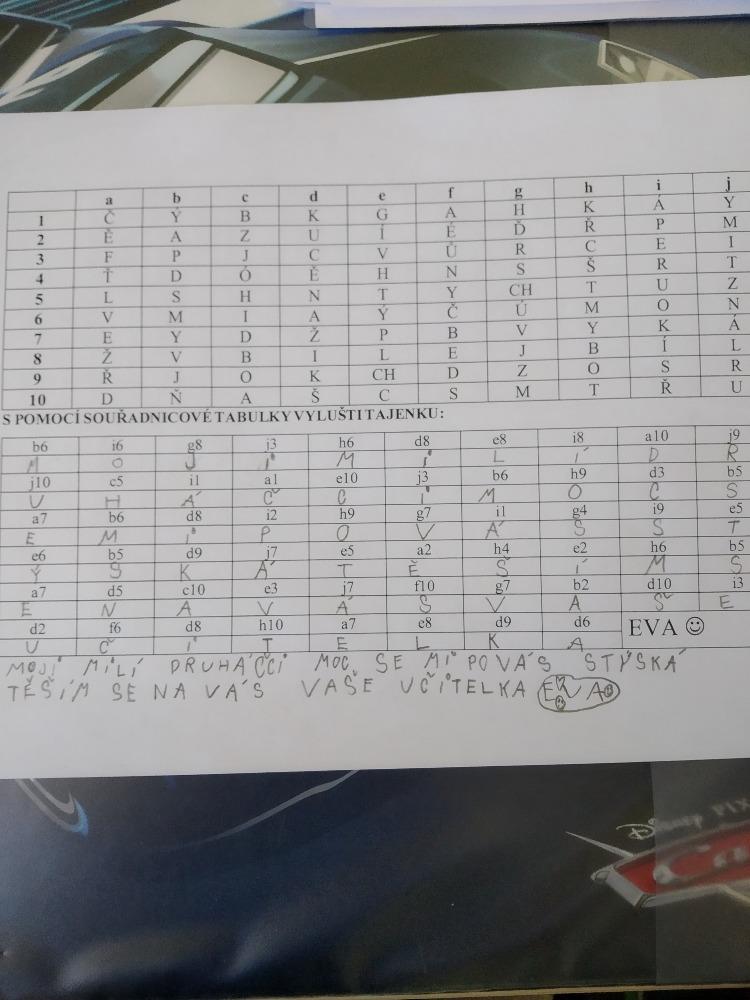 Výstupy druháčků z domácího učení 8. 5. - 3