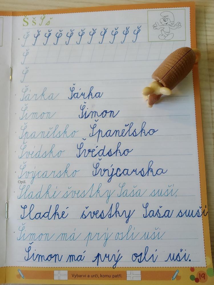 Výstupy druháčků z domácího učení 22. 4. - 5