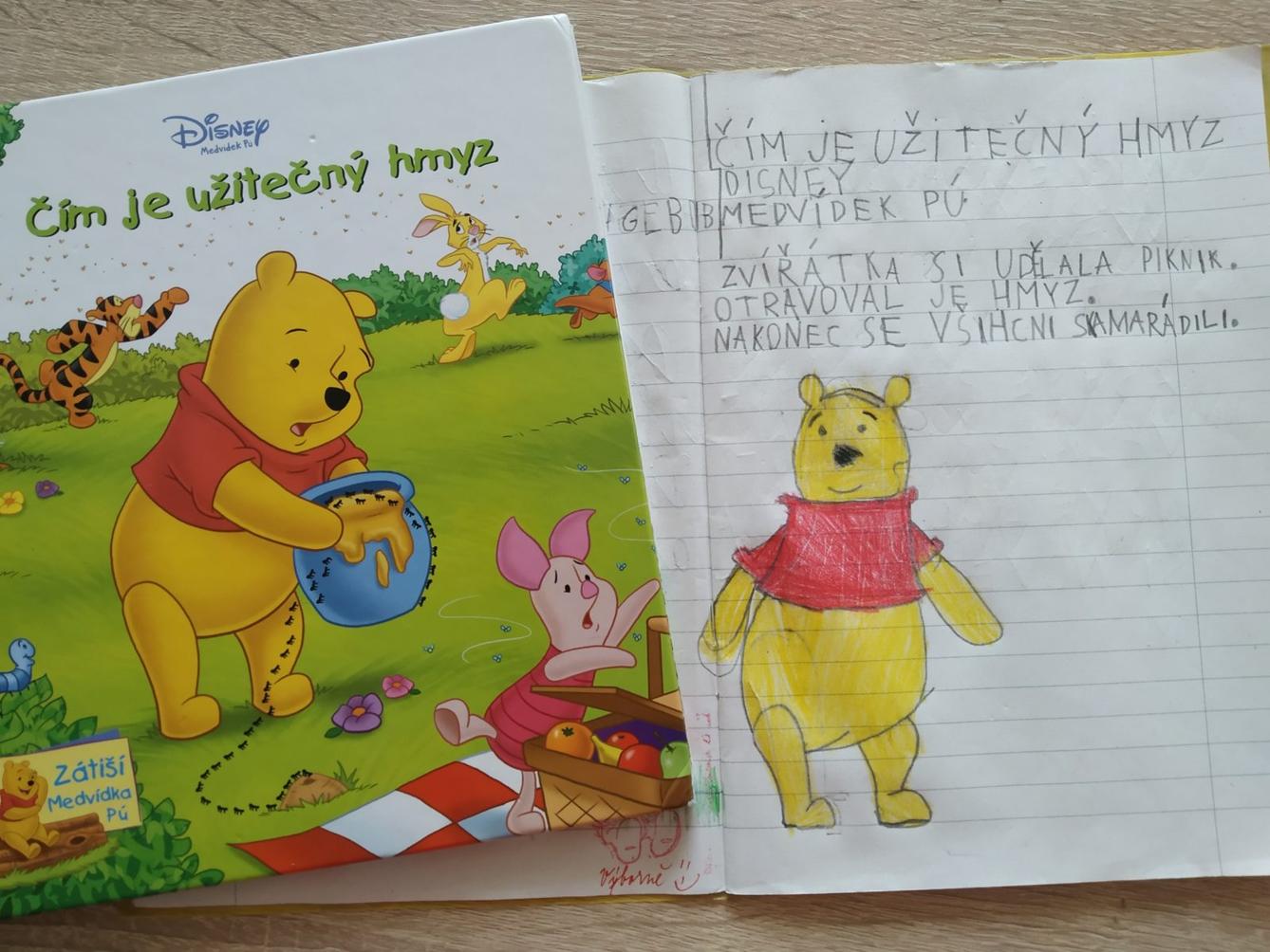 Výstupy druháčků z domácího učení 20. 4. - 7