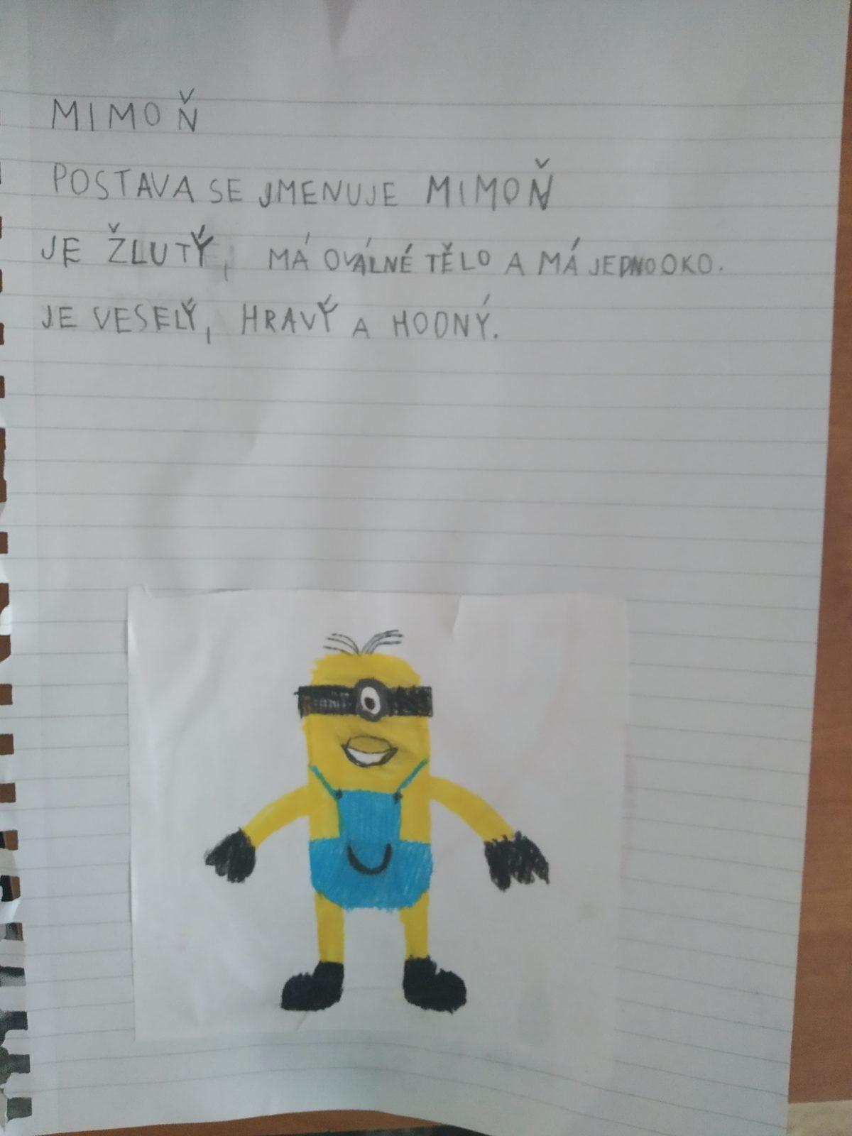 Výstupy druháčků z domácího učení 26. 4. - 7