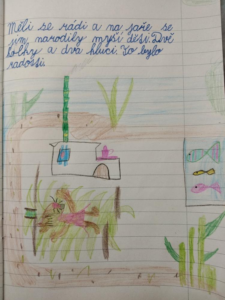 Distanční výuka ve třetí třídě 15. 1. - 5