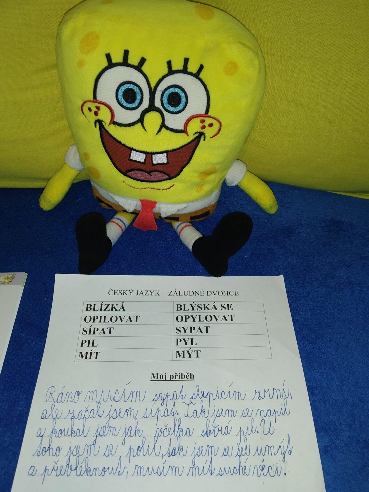 Distanční výuka ve třetí třídě 19. 3. - 22