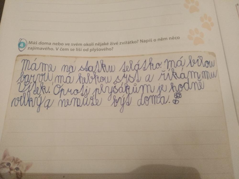 Distanční výuka ve třetí třídě 6. 11. - 26