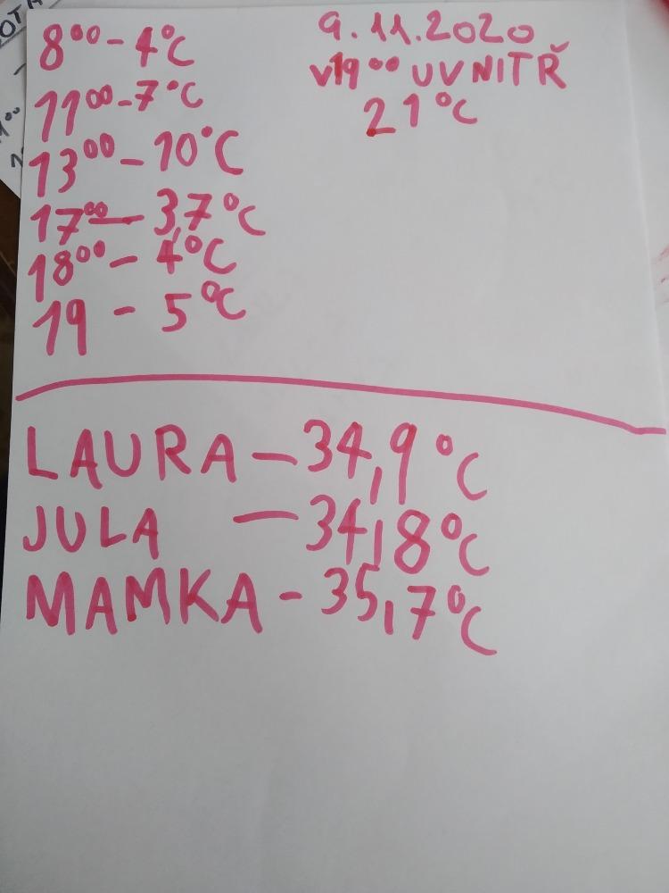 Distanční výuka ve třetí třídě 13. 11. - 25